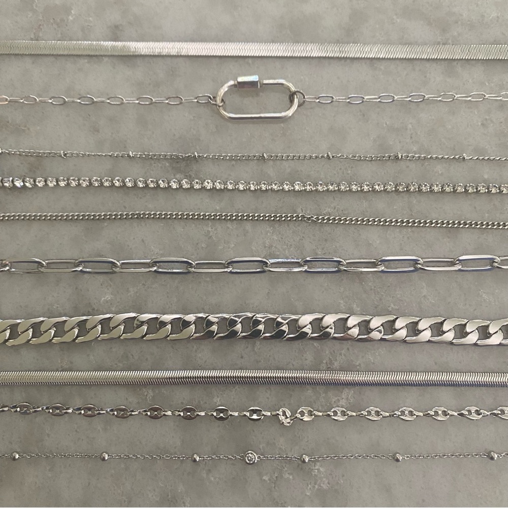 Plus Size Silver Jewelry Bundle